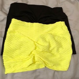 Athletic shorts sold together